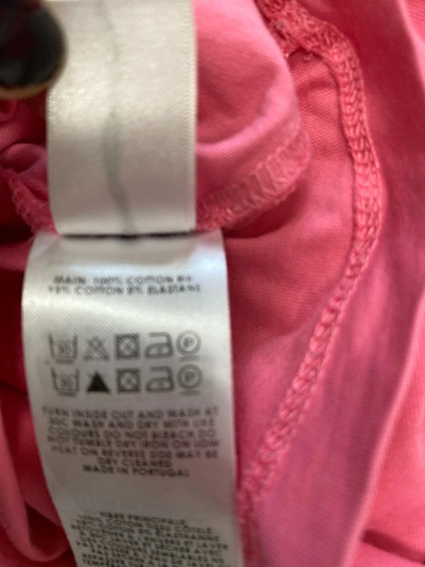 Fabulous Hot Pink Victoria Beckham oversized T shirt UkL AC002