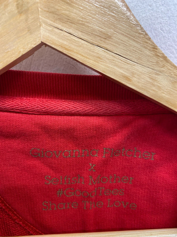 Fabulous Giovanna Fletcher x Selfish mother Christmas sweatshirt UkM MA003