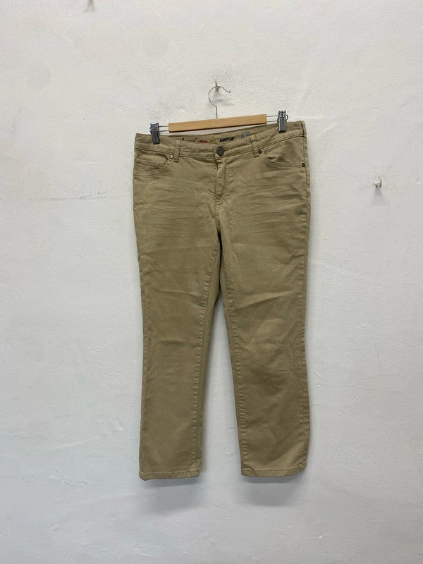 Fabulous White Stuff Pale rope jeans Uk12 L25.5 ( inside) SR006