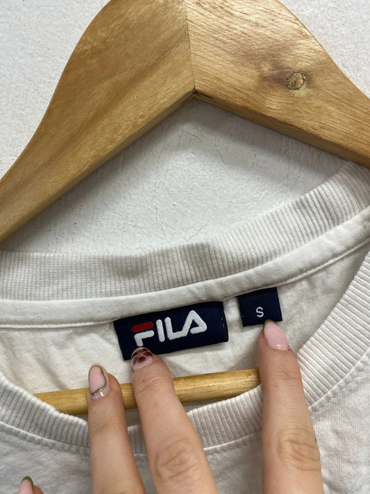 Lovely Fula white activewear crop top UK 6-8 (s) SD001