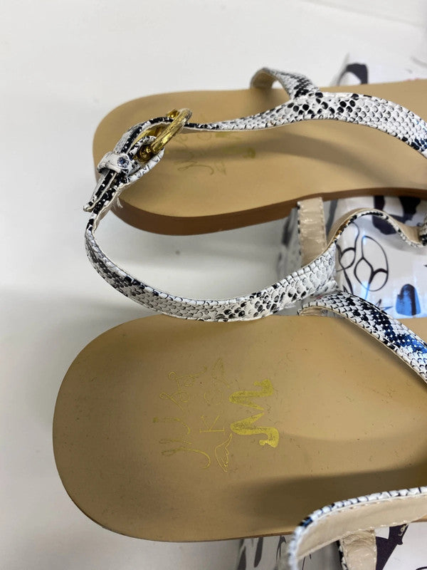 Fabulous Miss KG Mandy white sandals Uk8 EUR 41 IM001