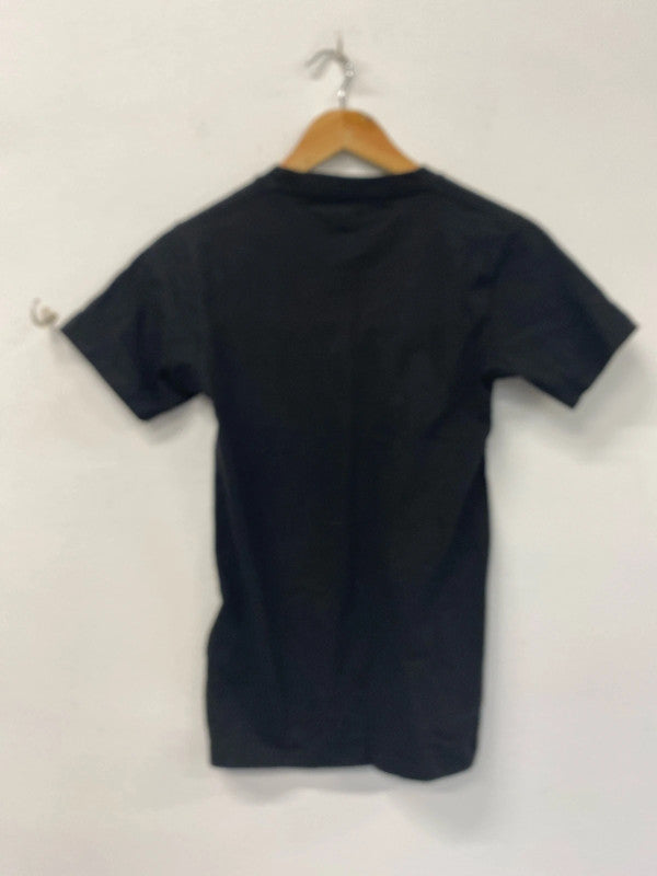 Fab Vans basic black t shirt ukXS men’s NC001
