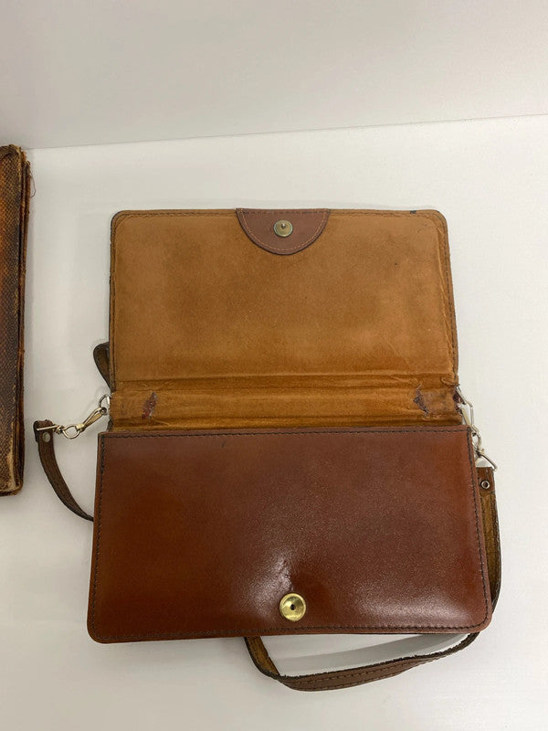 Unbranded Vintage Leather Bags Trio KD001