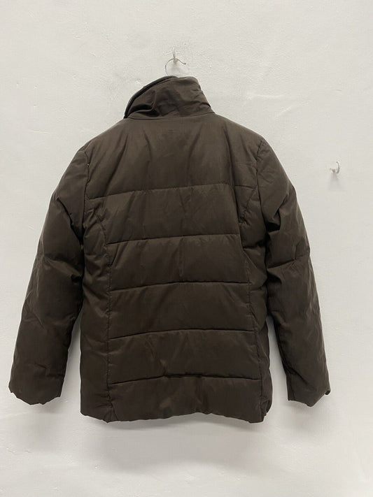 Michael Kors Camel Brown Insulated Puffer Jacket UK M NE001