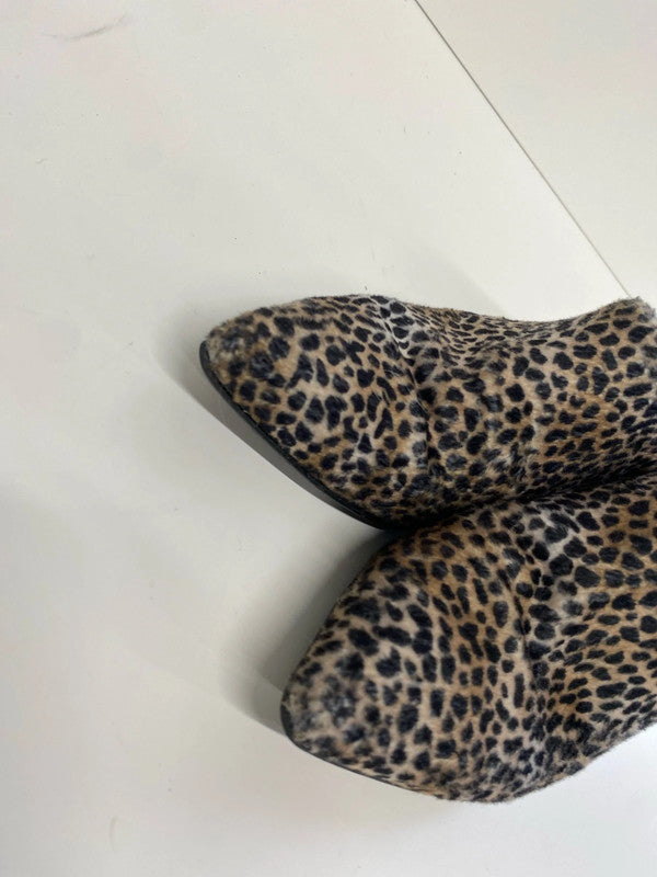 Fabulous Carvela Leopard print mule block heel UK3 SS002