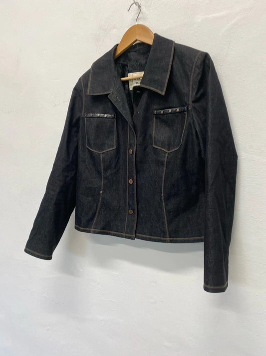 Fabulous Soft denim western jacket by Weill Uk14 JB005