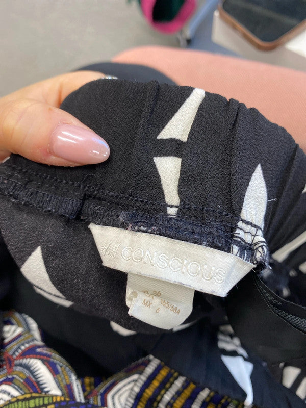 Lovely duo of h&m patterned shorts UK 8 #2 RF001