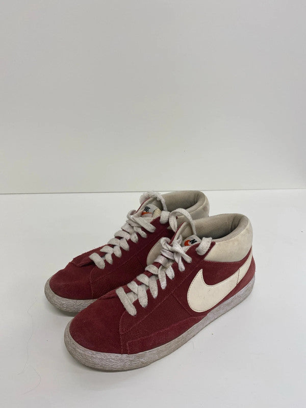 Fab Nike Blazer high top in Varsity red UK6.5 classics KD001