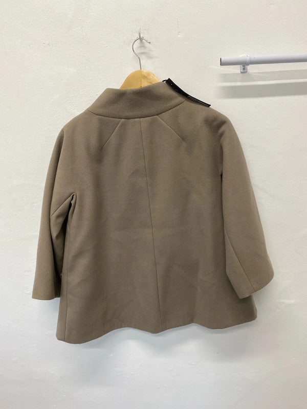 Fabulous M&S Autograph Sable coat cape Uk8 classic LD003