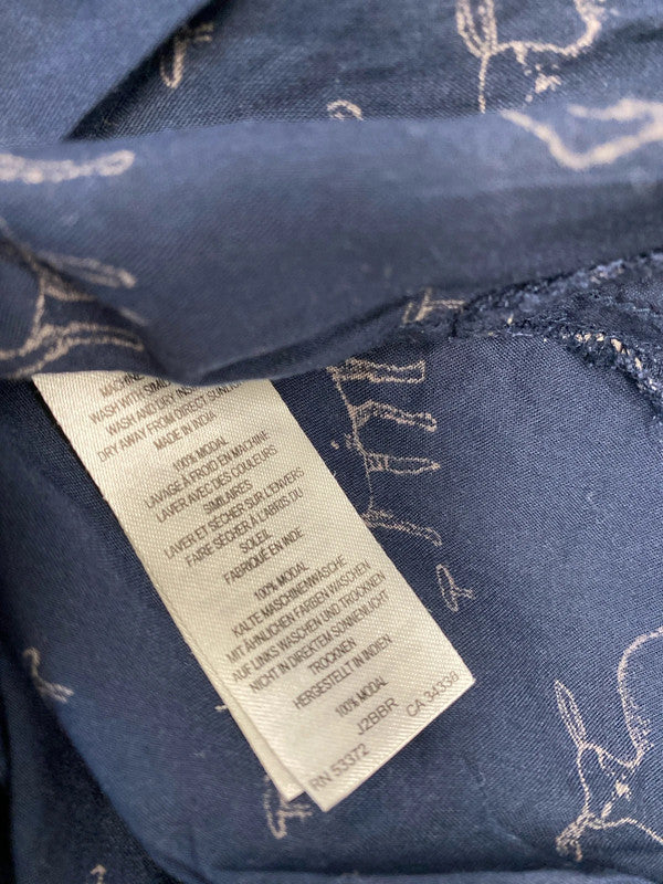 Fabulous Great Plains sheep tunic top semi sheer Uk XS 6-8 AG006