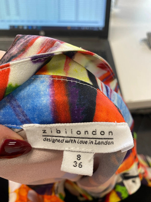 Lovely duo of funky shirts holiday essential zibilondon UK 8 GK002 #9