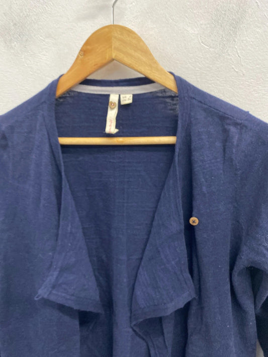 Lovely white stuff blue cardigan UK 8 MM005