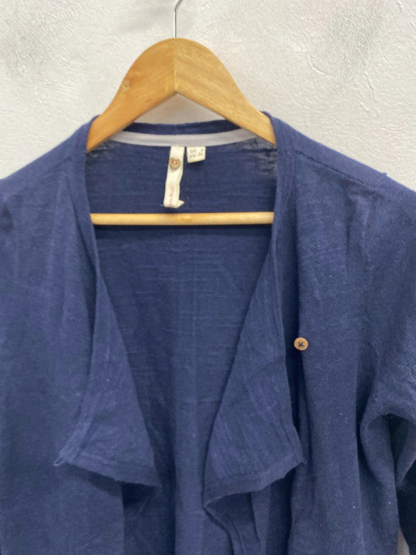 Lovely white stuff blue cardigan UK 8 MM005