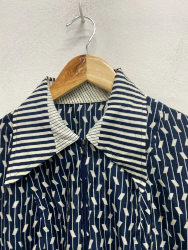 Fabulous Vintage 1960’s geometric midi dress Uk10/12 EC003