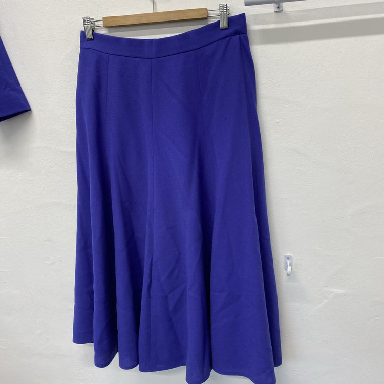 Vintage Jacques Vert 1980’s Fabulous purple Occasion Event Outfit uk14/16 IZ001