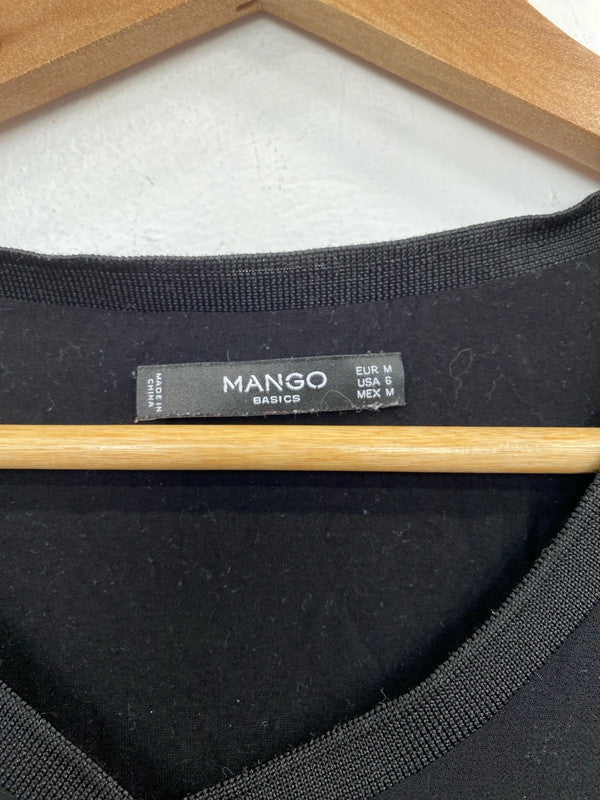Oasis & Mango Stylish Black Tops Duo Size M #5 LN001