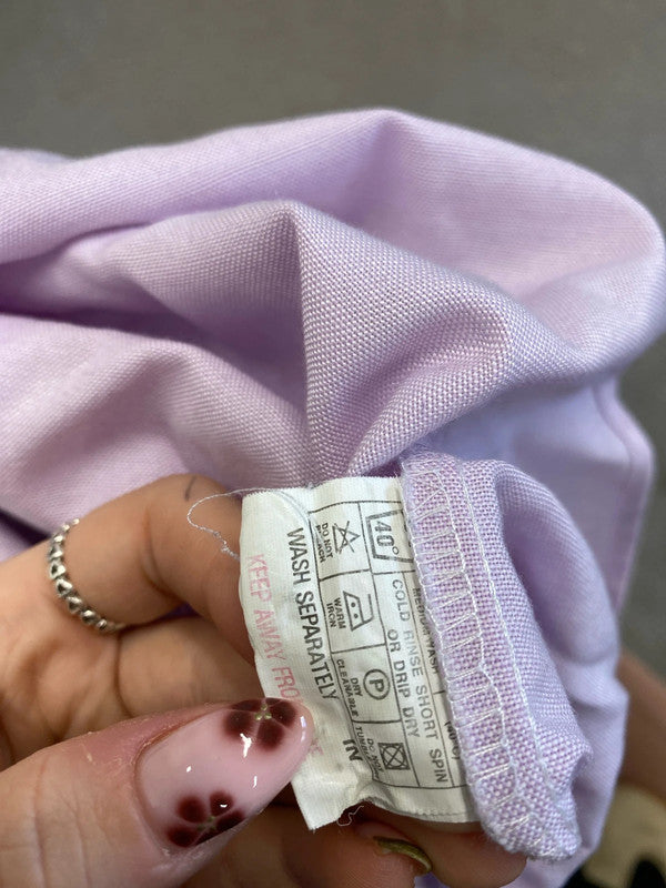 Lovely Ben sherman lilac shirt lightweight UK 12 KA001