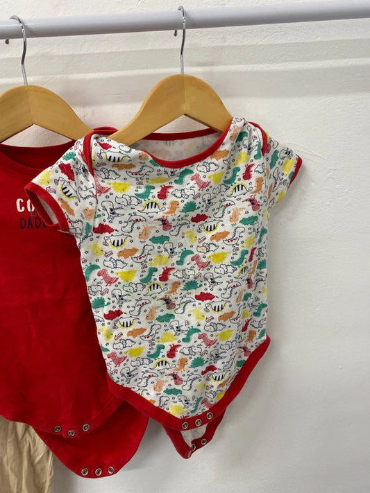 Lovely boys baby bundle of baby grows m&s primark age 18-36m LN001 #26