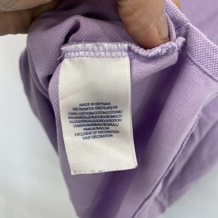 Polo Ralph Lauren Slim Fit Polo Shirt - Lavender Lilac Size Large LL003