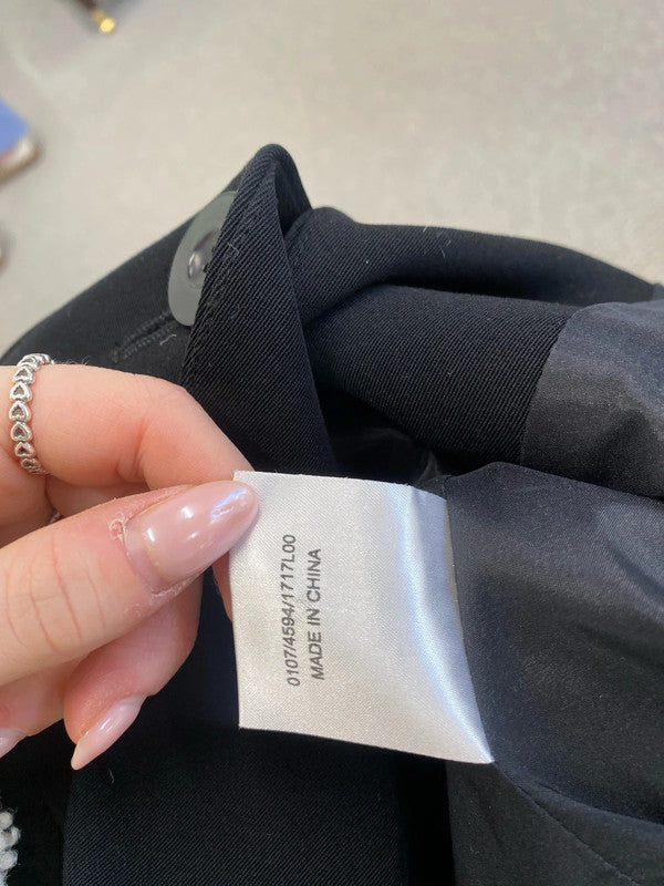 Fabulous Hobbs black blazer formal occasion RG99