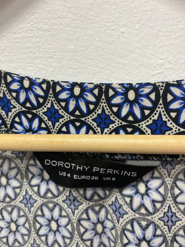 Fabulous Dorothy Perkins floral ethnic vibes kimono jacket Uk8 AG006