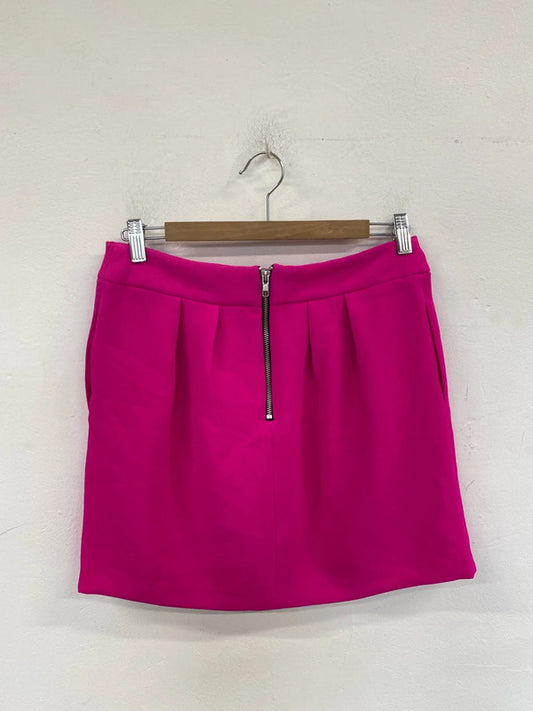 River Island Fabulous Hot Pink Mini Skirt UK 12 NN001