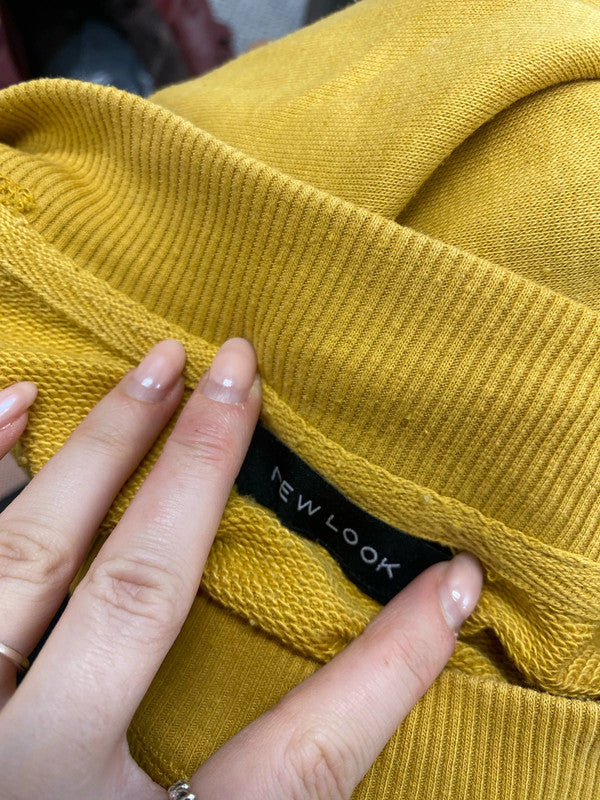 Lovely new look mustard jumper UK 12 JB001