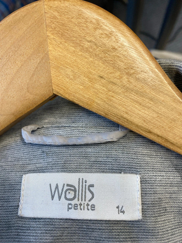 Fabulous Wallis Grey Marl blazer Uk14 work or play AO001