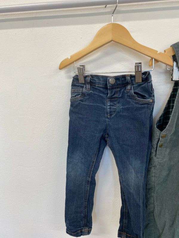 Boys Green Casuals Trio 18-36 Months #34 LN001