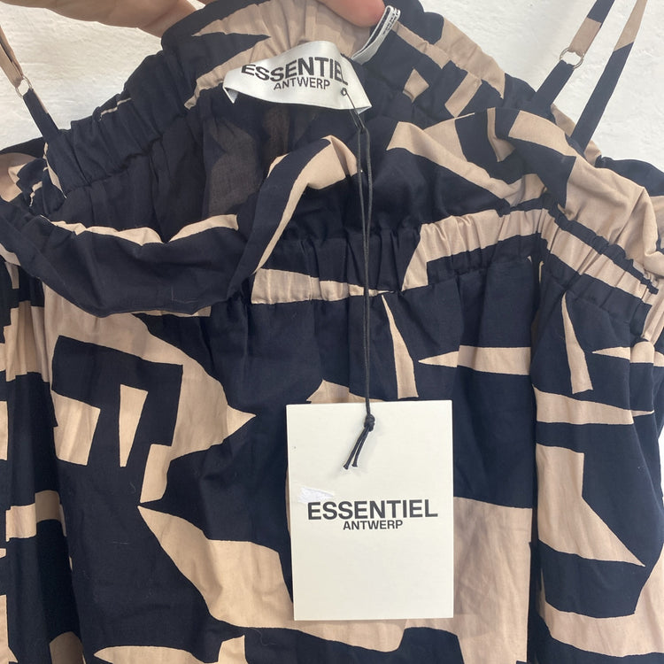 Essential Antwerp Bokchoy Cotton Maxi Dress NWT UK 12 JP001