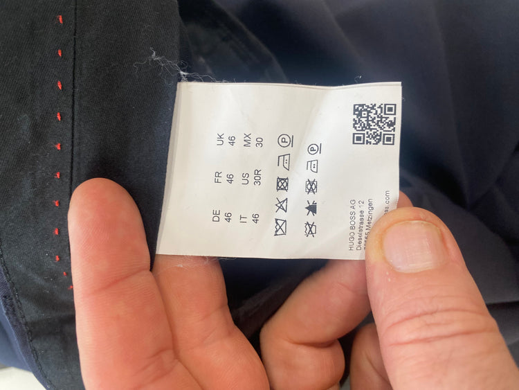 Classic Hugo Boss 30r Navy HamenS HR003