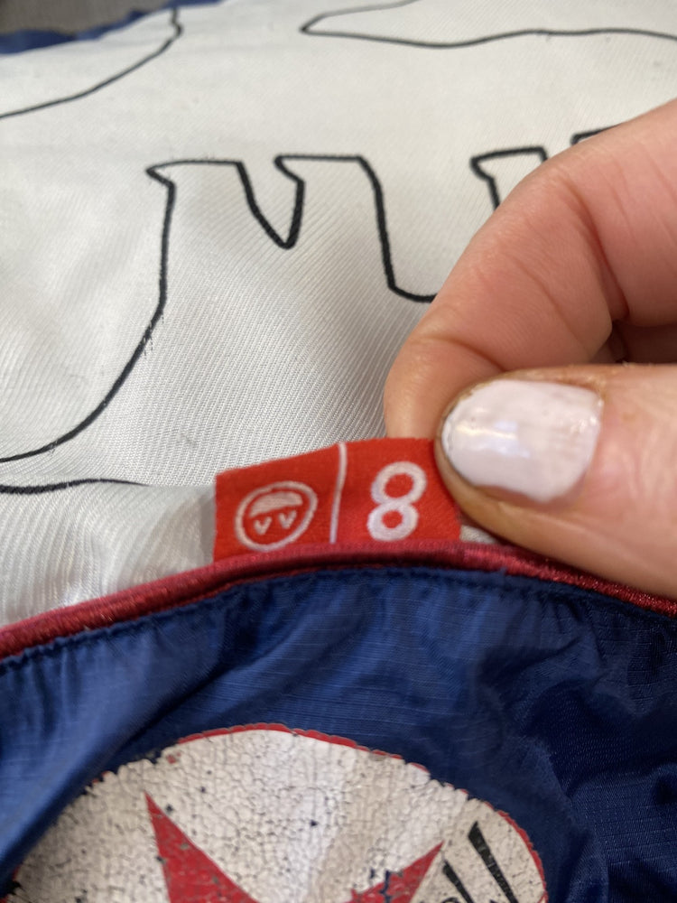 Perfect Moment Blue Chevron SuperDown Puffer Ski Jacket Age 8 Years JP001