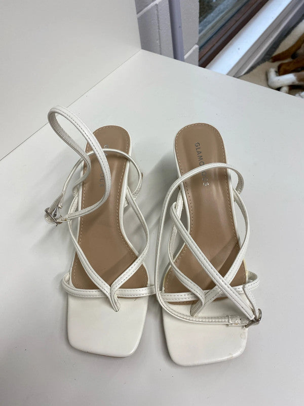 Fabulous Glamorous block heel samples UK6 classic summer KS002