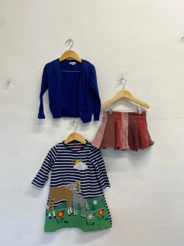 Lovely trio of girls clothing Boden jaqadi m ferrari UK 4-5 EL001
