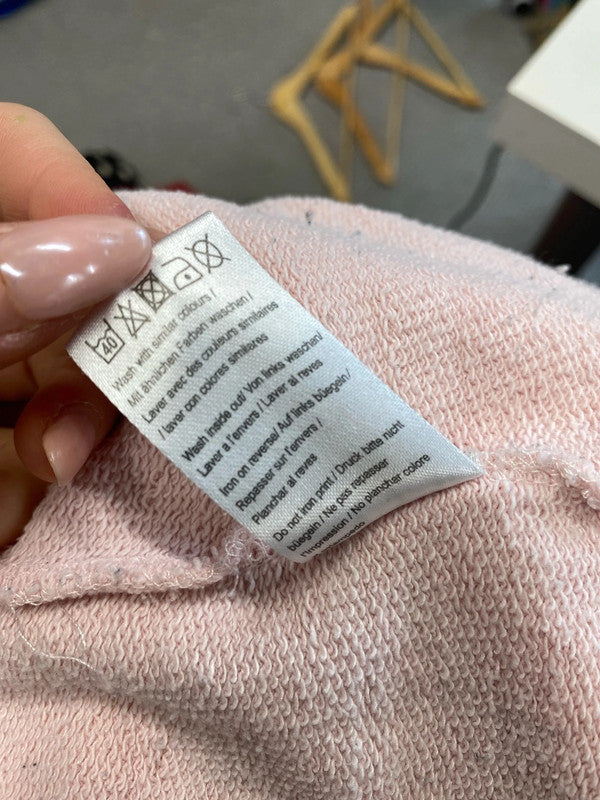 Lovely Elle sport rose pink jumper dress UK 12 YM001