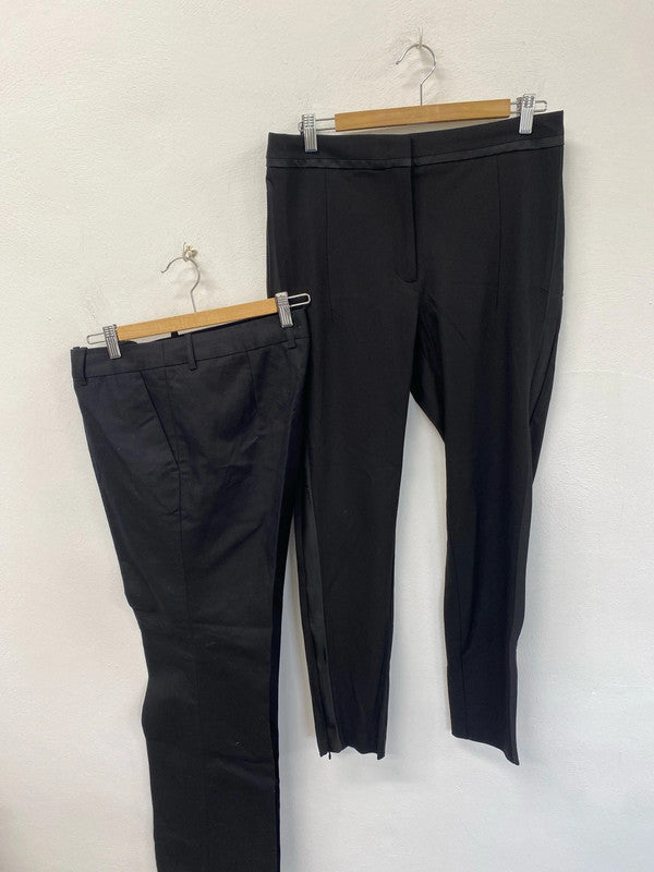 Classic duo of black trousers 16 H&M tuxedo #21 KM003