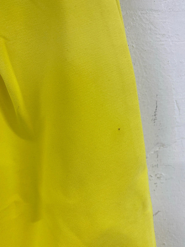 River Island Fabulous Neon Yellow Mini Skirt UK 12 NN001