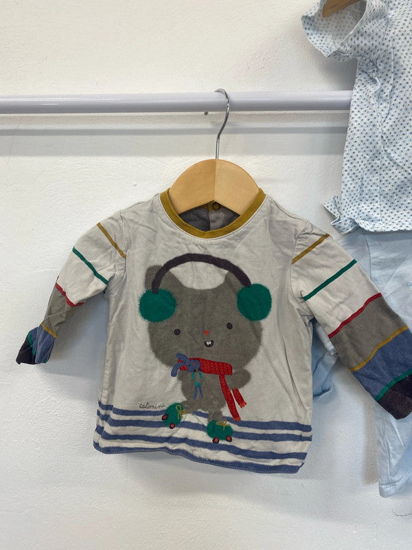 Catimini Animal Friends Boys 12 Months Bundle #8 JP001