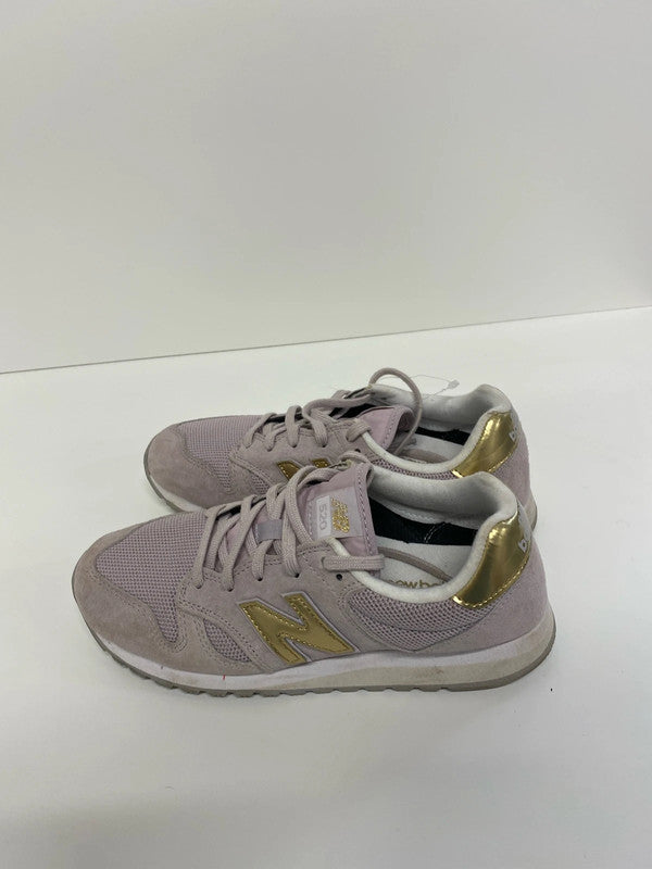 Fabulous New Balance 520 Lilac & Gold trainers Uk7 NN001