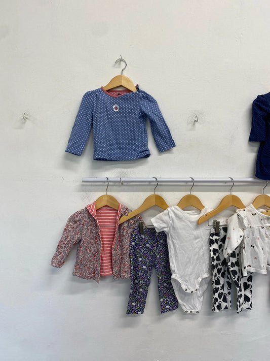 Gorgeous baby bundle summery floral H&M 6-9m AL002 #2