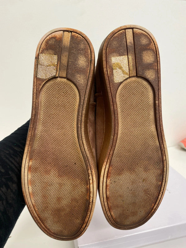 Fabulous Ideal shoes pink fluffy boots uk6 GK002