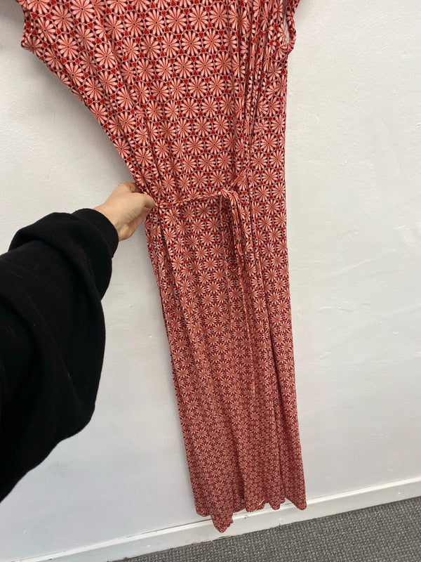 Stunning very apricot floral maxi dress nwt UK 16 JB005