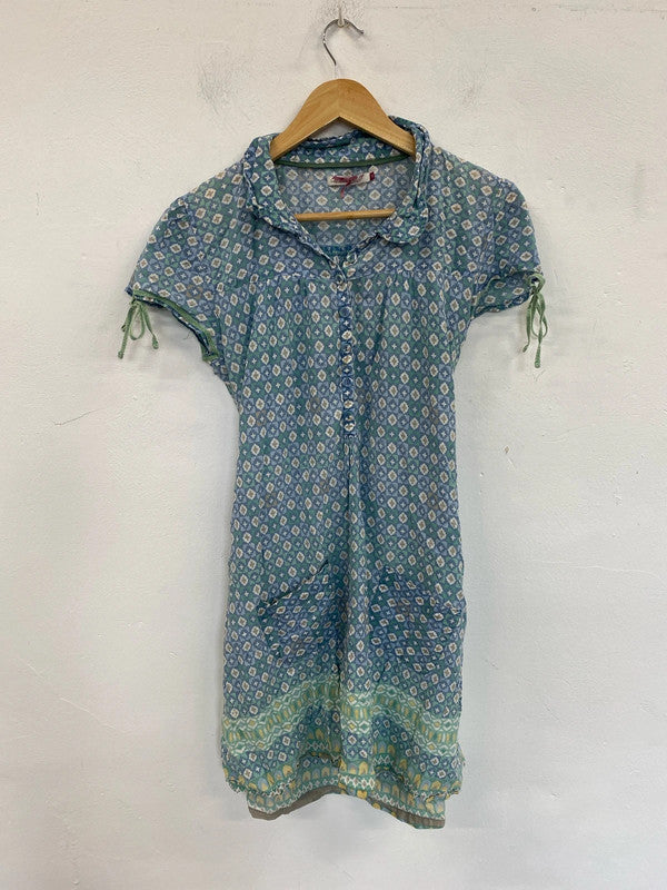 Fabulous White Stuff dress tunic cotton 100% pockets JM007