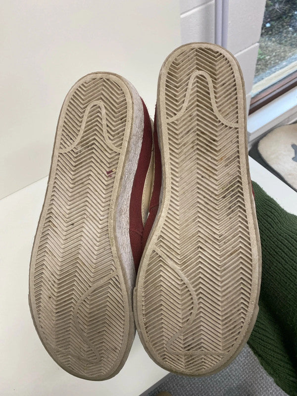 Fab Nike Blazer high top in Varsity red UK6.5 classics KD001