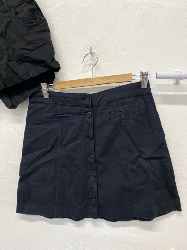 Fabulous duo of H&M shorts & Skirt summer essentials Uk12 #2 JM004