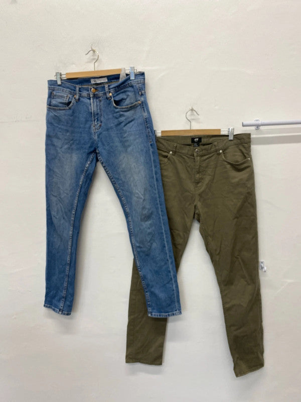 Duo of Men’s Jeans & Chinos 31/31 & H&M chinos 32/31 #2 JA001