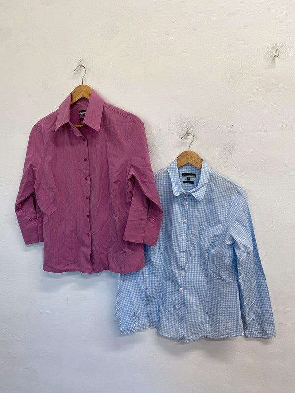 Lovely Austin reed duo of pattern shirts UK 14 KM005 #2