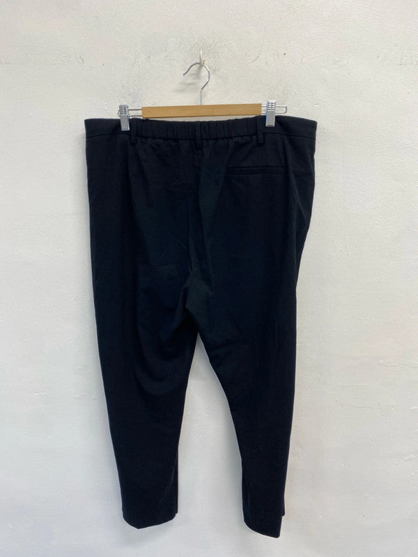 Lovely M&S black office trousers UK 18 r KN002