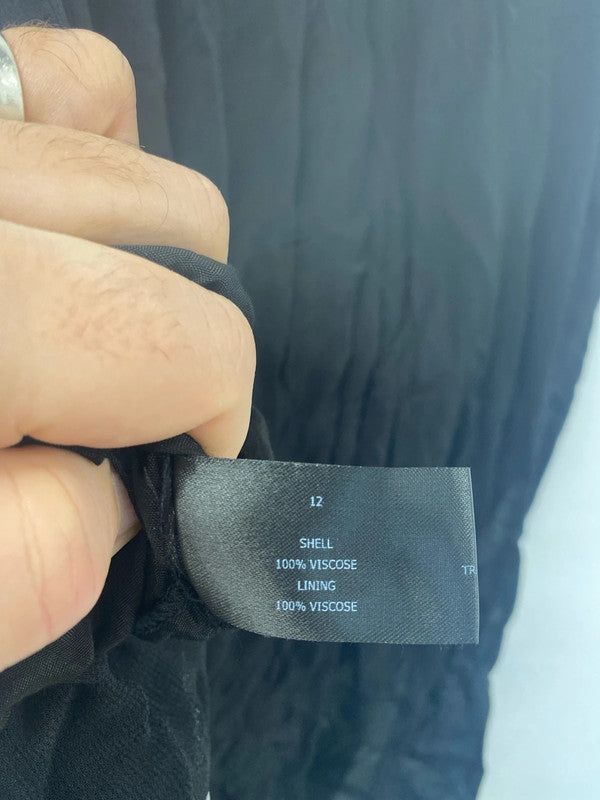 Gorgeous floaty Label Lab dipped lightweight sheer skirt 12 JR001