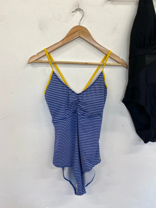 Lovely duo of swimsuits tresspass black blue UK M #60 LD003
